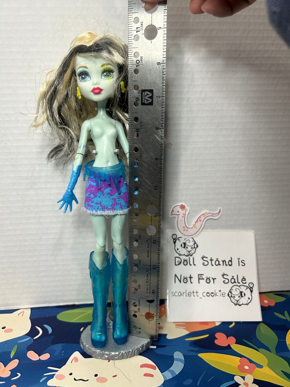 Monster High Frankie Stein Photo Booth Ghouls Doll #27 [Abbey Bominable Clothes]